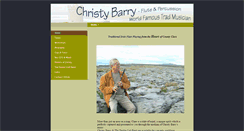 Desktop Screenshot of christybarry.com